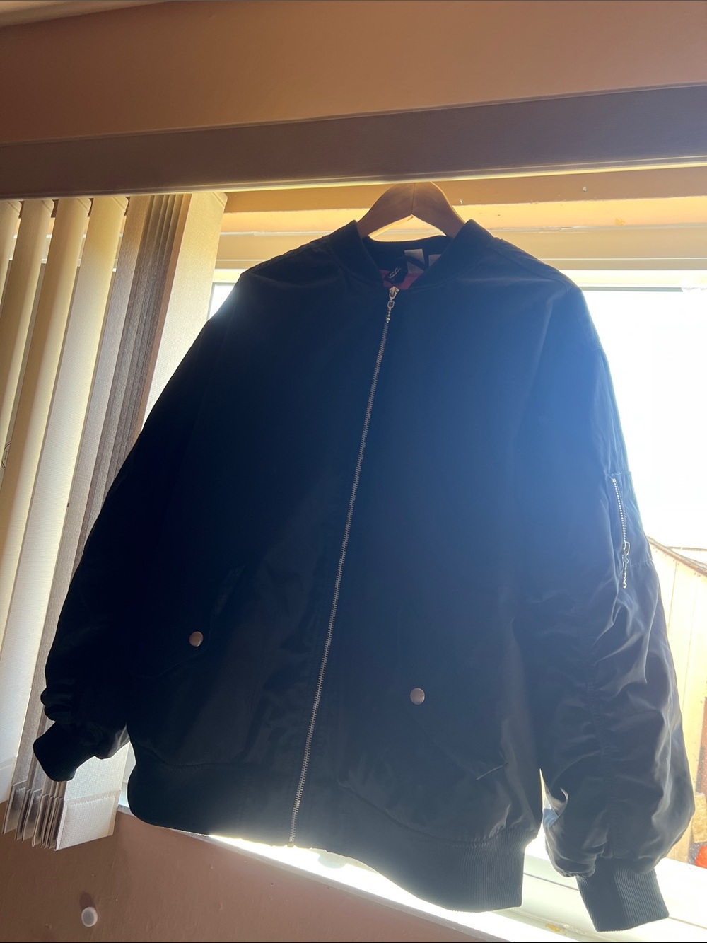 NIRVANA Black Jacket with Multicolor Angel Graphic. NWT - Picture 6 of 10